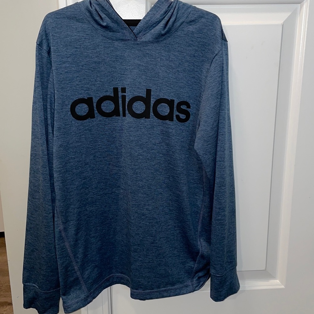 Boys Adidas long sleeve with hood